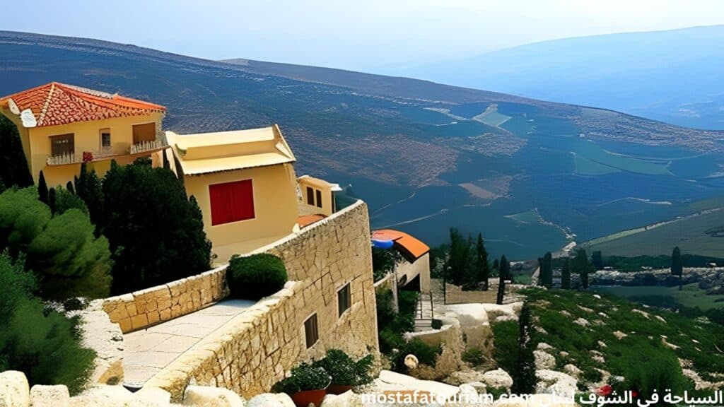 الأماكن السياحية في الشوف لبنان